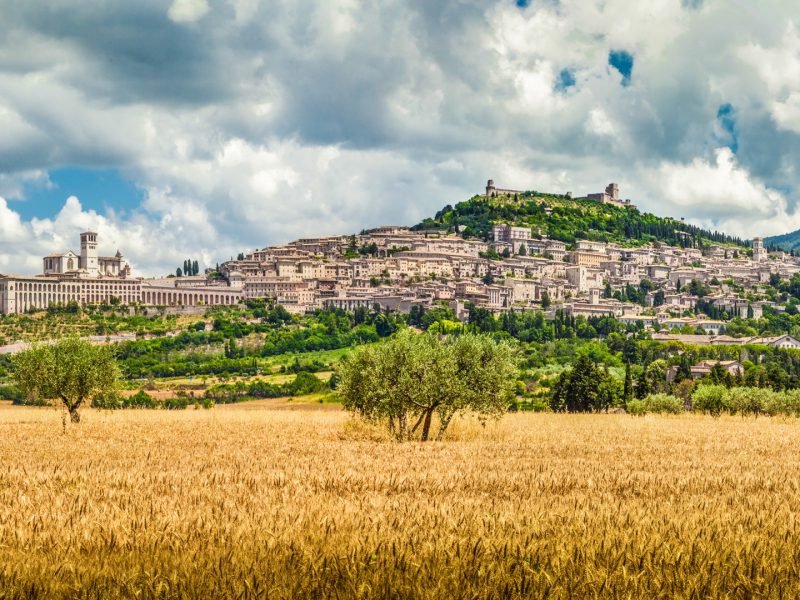 Assisi Umbria Panoramic